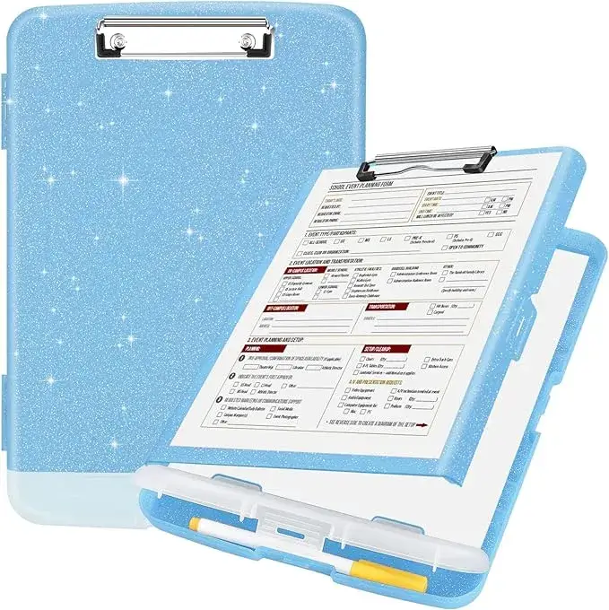 Buy Sooez Glitter Clipboard with Storage Online on Amazon in USA