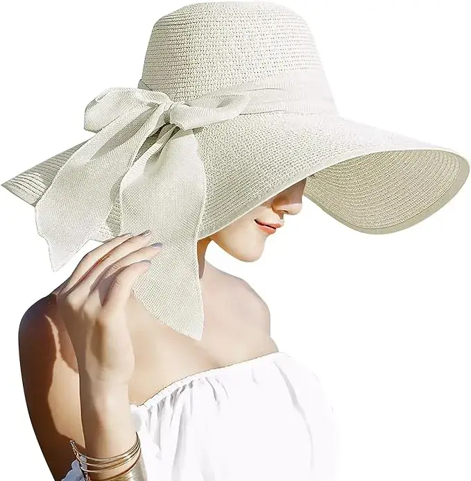 Buy Big Bowknot Straw Hat Online in USA - Amazon finds