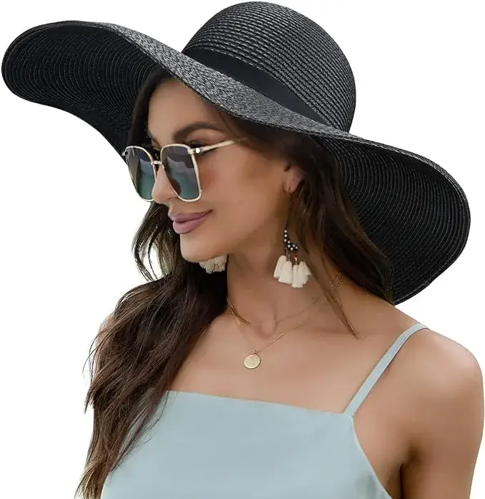 Buy Women Wide Brim Sun Hat Online in USA - Amazon finds